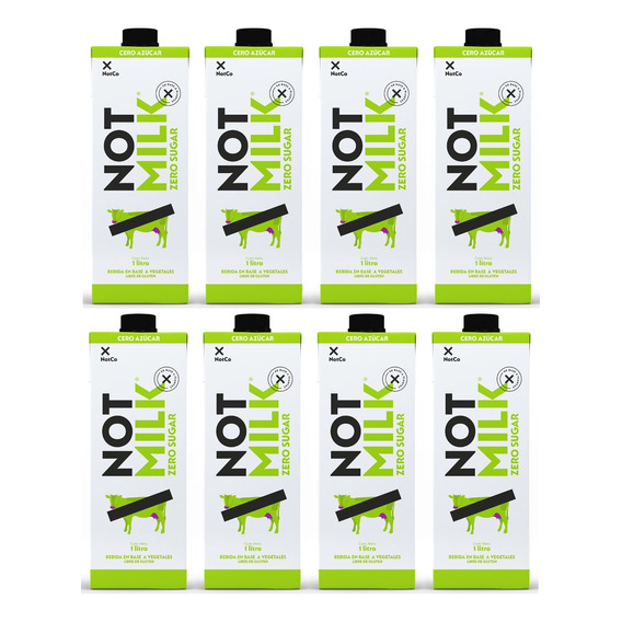 Notmilk Zero X8 Und 100%vegetal - L a $131100