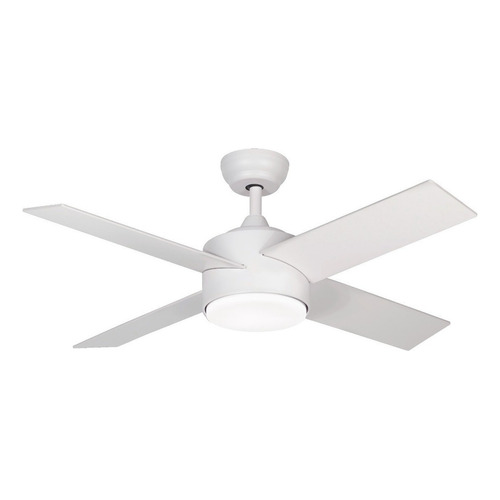 Ventilador de techo Luz Desing Iluminacion 44 I A blanco con 4 palas, 118 cm de diámetro 220 V