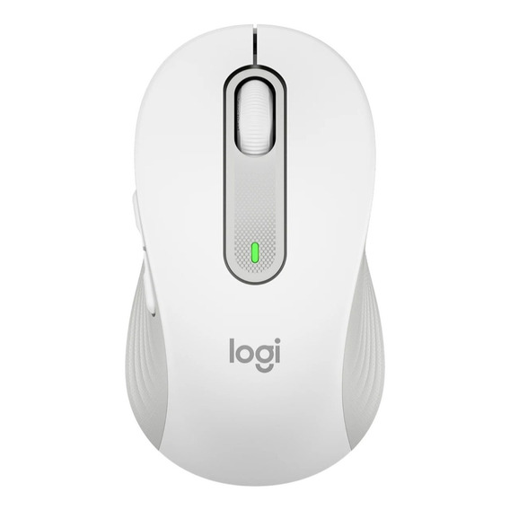 Mouse Inalámbrico M650 Signature Logitech Mediano Color Blanco crudo