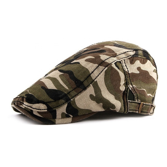 Boina Camuflada Militar Unisex Mujer Hombre Clásica