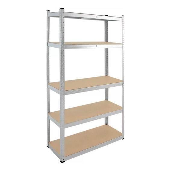 Mueble Organizador Estante Anaquel 5 Niveles Metal 180x39x89