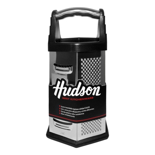 Rallador De Acero Inoxidable Hudson Hexagonal 6 Caras