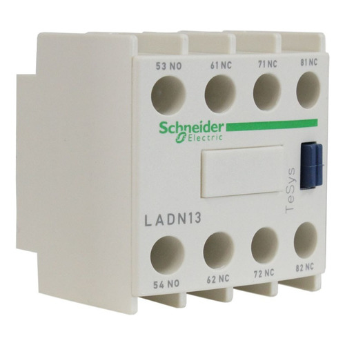 Bloque de contactos auxiliares frontales Ladn13 1na+3nf Schneider