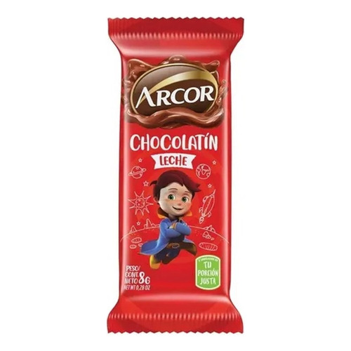 Chocolatines Arcor Caja 20u X 8gr