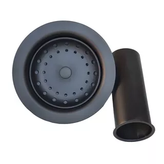 Contracanasta Para Fregadero Tarja  Negro Mate Acero Inox 