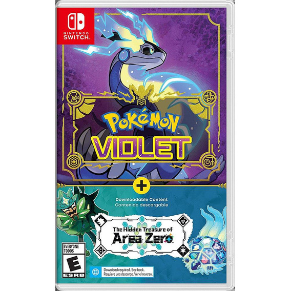 Pokémon Violet + El tesoro oculto de Area Zero Switch Mf