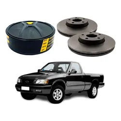  Disco Freio Dianteiro S10 4x4 2.2 2.5 4.3 1997 A 2000