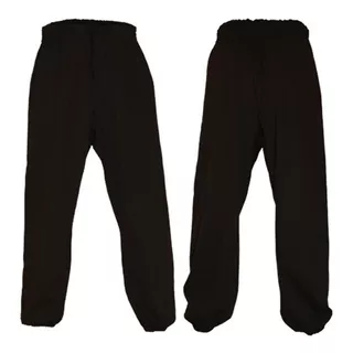 Pantalón Negro Para Kung Fu