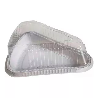 Embalagem Fatia De Bolo / Torta / Temaki Cor Transparente Kit Com 100 Unidades