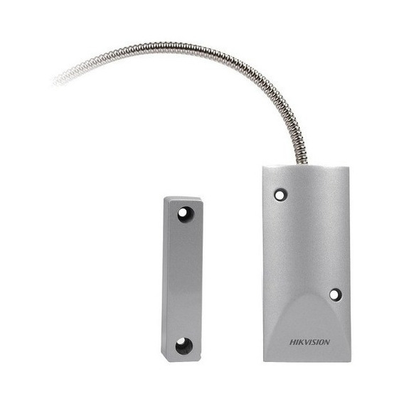 Hikvision Contacto Magnético de Uso Rudo Uso Ideal en Cortinas o Puertas de Emergencia de Metal o Madera En Interiores