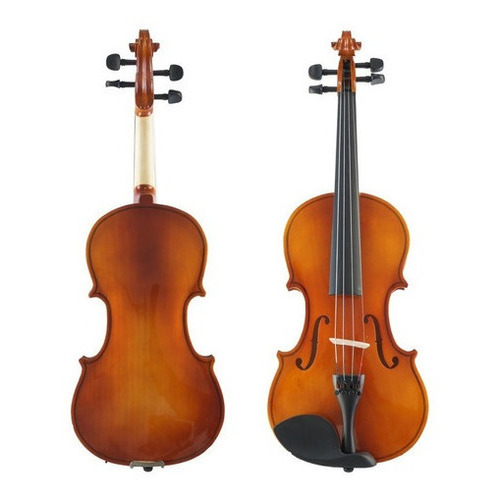 Violin Acústico Segovia Estudio 1/8 Tilo Arco Estuche Color Marrón Claro