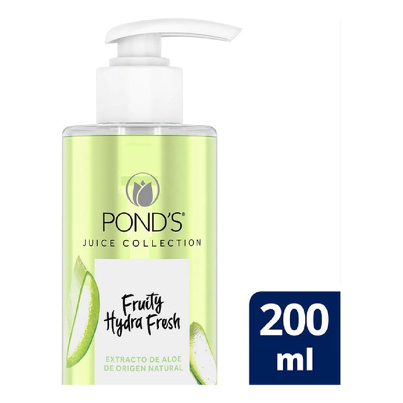 Limpiador Facial Ponds Fruity Hydra Fresh Aloe X 200ml