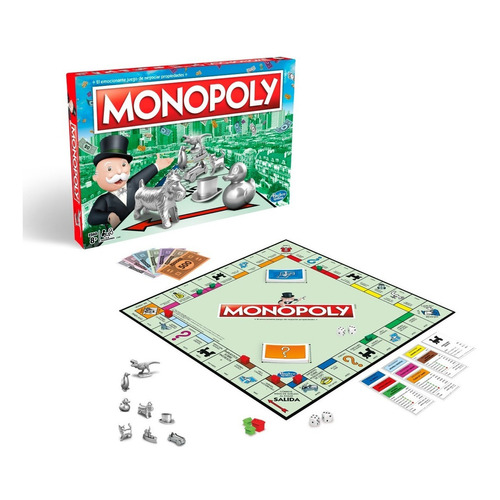Juego De Mesa Hasbro Gaming Monopoly Clásico