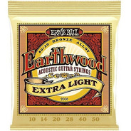 Cuerdas Ernie Ball Earthwood Extra Light 10-50 - Genuinas!