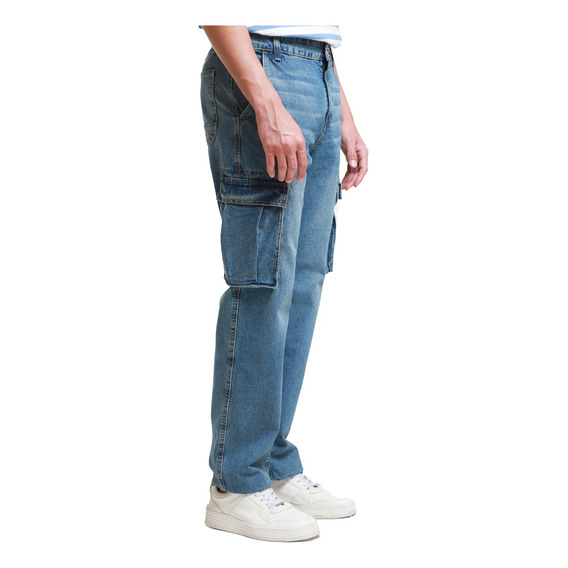 Jeans Recto Regular Lob Cjnr0016 Hombre