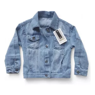 Jaqueta Casaco Blusa Jeans Infantil Menino Bebê