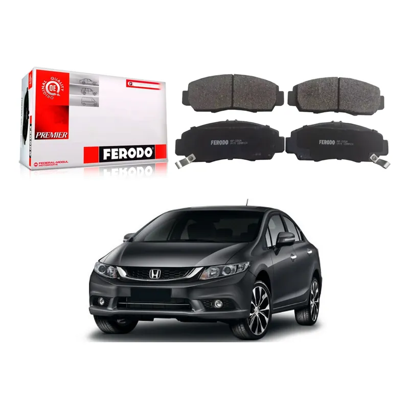 Pastilha Freio Dianteira Ceramica Civic 2.0 2015 A 2016