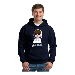 Sudadera Capucha Junior H Sad Boyz Corridos Tumbados M1 Msi