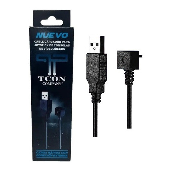 Cable Tcon Carga Rapida Joystick Ps4 Usb Solucion Pin Carga