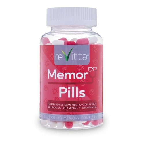 Pastillas Para Memoria Y Concentracion Memory Pills 120 Caps