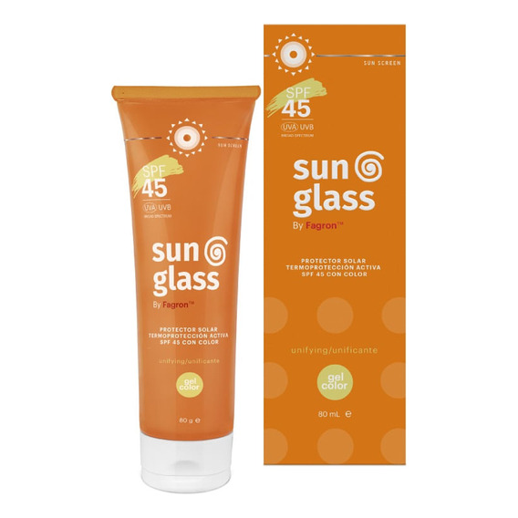 Sunglass Gel Color Protector Solar Spf 45 X 80g