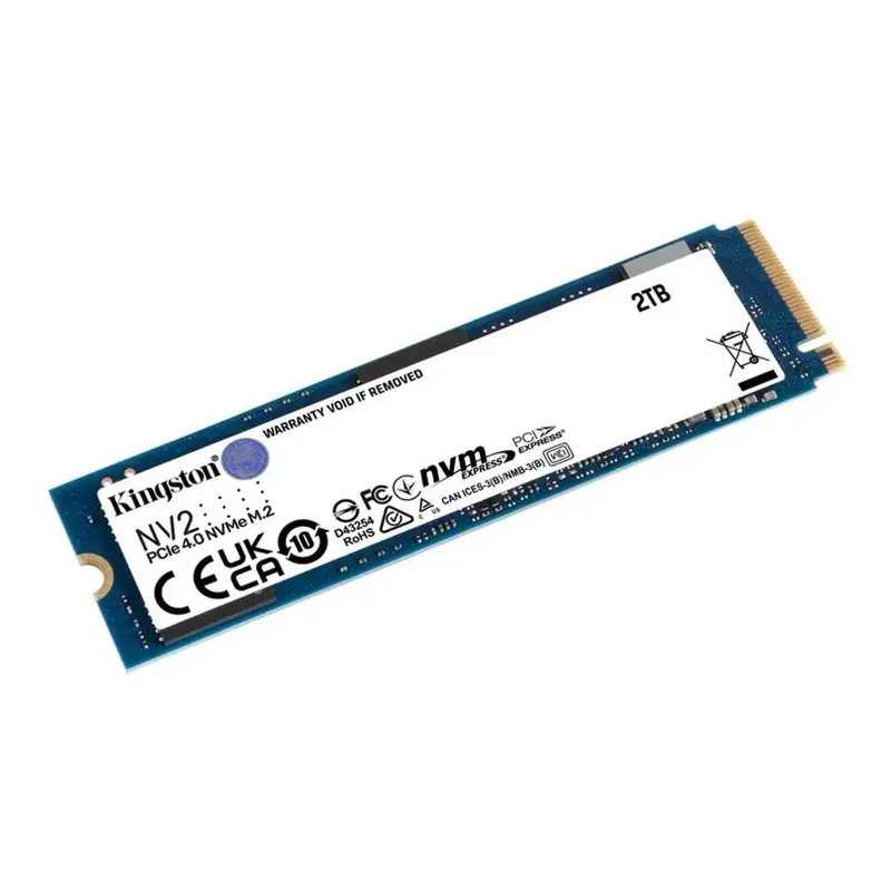 Ssd M.2 2TB Nvme Pcie Gen 4.0 Interno Kingston Nv2 2000gb