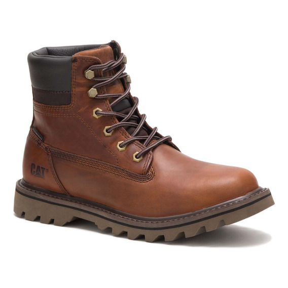 Bota Caterpillar Deplete Wp Brown Para Hombre