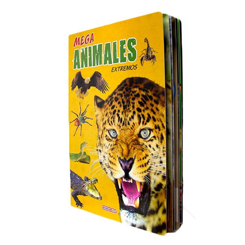 Mega Animales Extremos, De Varios. Editorial Winbook En Español
