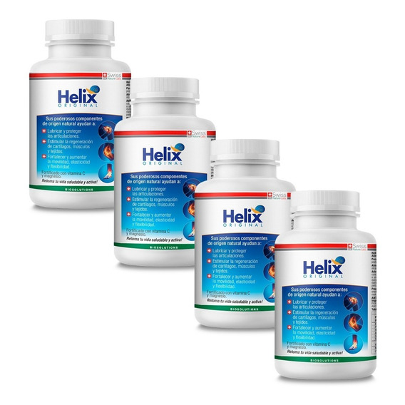 Colageno Hidrolizado + Magnesio Helix Original X4 Unidades