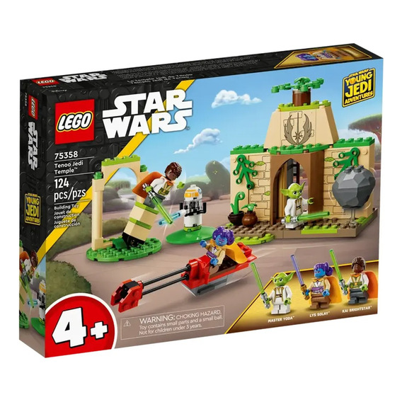 Templo Jedi De Tenoo Star Wars Lego 124pcs 75358 Febo
