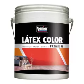 Pintura Látex Premium Ext / Int Colores Mate Venier 5 Kg