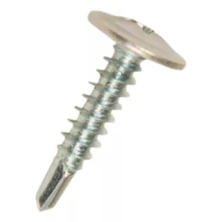 Tornillo Autoperforante Zincado 1 Pulgada 500u