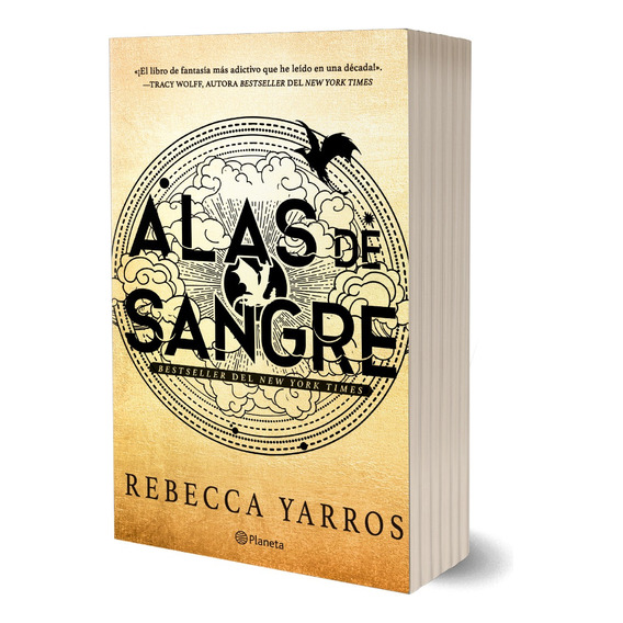 Alas de sangre, de Rebecca Yarros. Editorial Planeta, tapa blanda en español, 2023