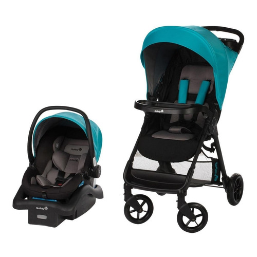 Sistema De Viaje Safety 1st | Smooth Ride Color Azul Chasis Negro