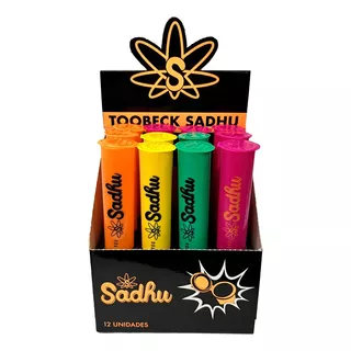 Caixa Toobeck Porta Cigarro Mocó Sadhu Diversas Cores Novo