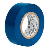 Cinta Aislante Azul 19mm X 18m Truper 12505 Liso