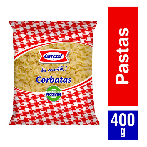 Carozzi Pasta Corbata 400 Gr