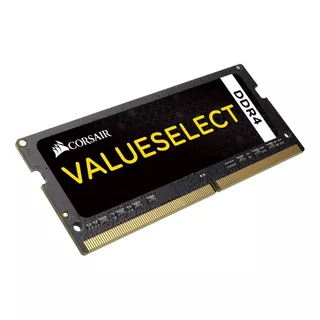 Memória Ram Value Select Color Preto  16gb 1 Corsair Cmso16gx4m1a2133c15