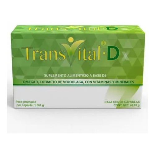 Transvital D Caja Con 30capsulas Con 30