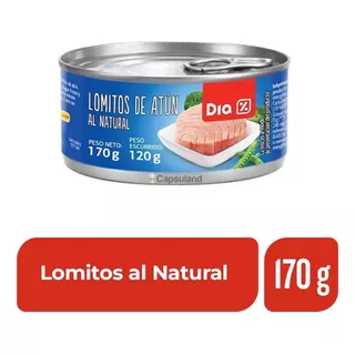 6 Lomito Atun Al Agua Premium Lata 170g Dia Import. Ecuador
