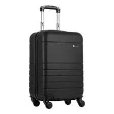 Mala Bordo Abs Sestini 360 Essencial 2 Com Roda Removível Preto