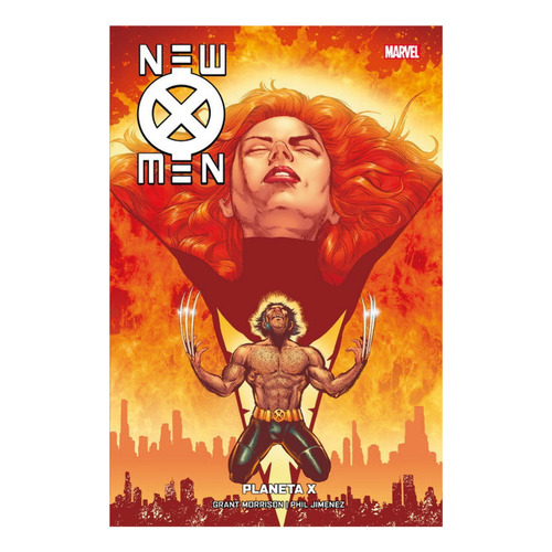 New X-men N.6. Planeta X  New X-men, De Morrison, Grant. Editorial Panini Comics, Tapa Dura, Edición 1 En Español, 2020