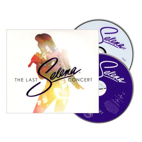 Selena The Last Concert Digipack Importado Disco Cd + Dvd