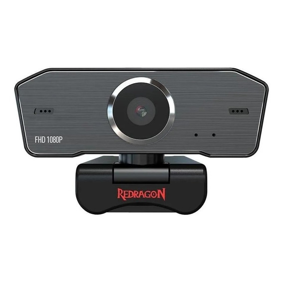 Cámara Web Webcam Redragon Full Hd 1080p Gw800 Hitman Color Negro