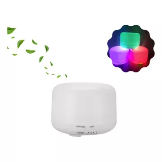 Difusor De Ambiente Eletrico Ultrassonico Led Aromaterapia