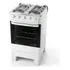 Cocina A Gas Eldom Berlin 4 Hornallas Con Visor De Horno Blanco