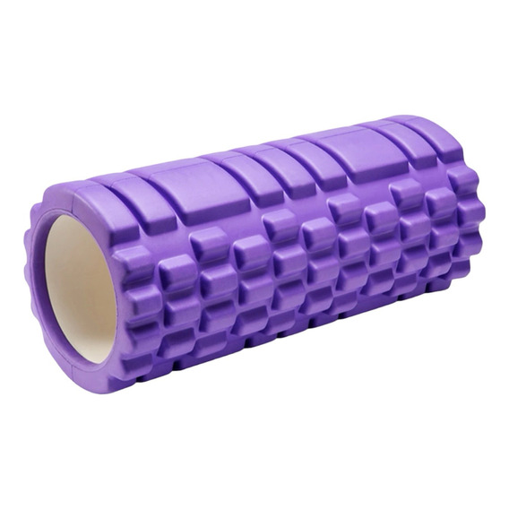 Rolo Rodillo Masajeador Foam Roller 45cm Texturado Reforzado