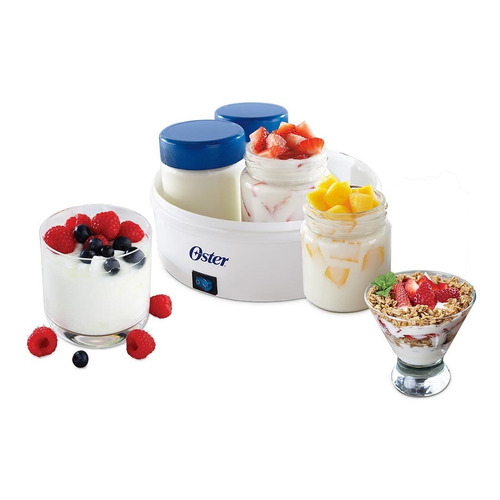 Yogurtera Oster® Especial Para Yogur Griego Ckstym1001 Color Blanco