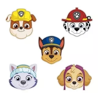 Cotillón Paw Patrol 10 Niños, Patrulla Canina