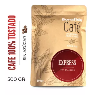 Cafe Express Bonafide Etiqueta Roja Granos O Molido 1/2kg